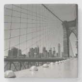 Brooklyn bridge stenen onderzetter (Voorkant)
