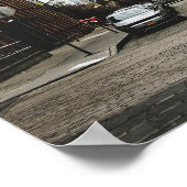 Brooklyn Bridge Street View Poster (Hoek)