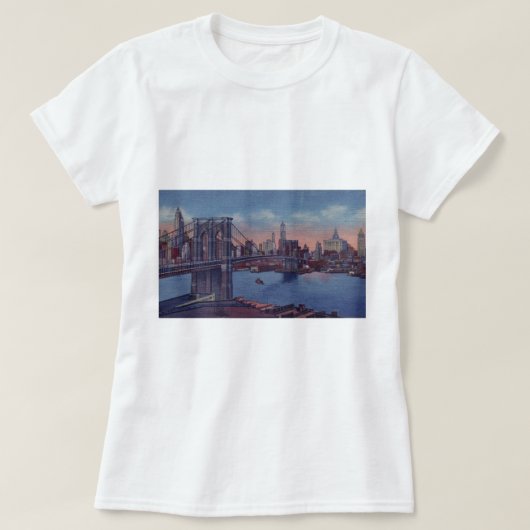  Brooklyn Bridge T-shirt (Design voorkant)