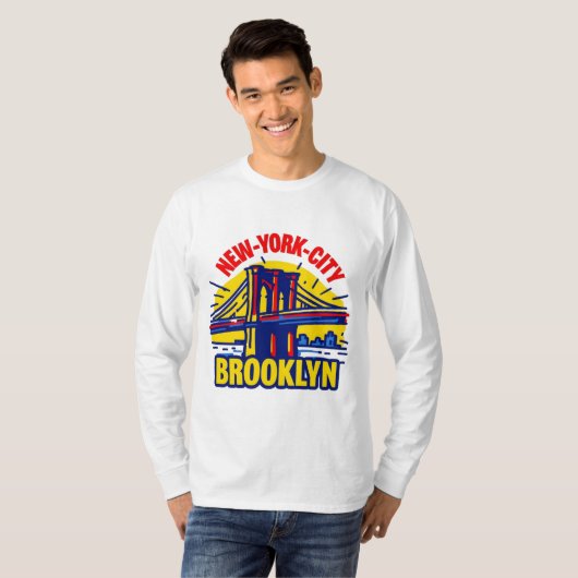 Brooklyn Bridge T-shirt (Voorkant volledig)