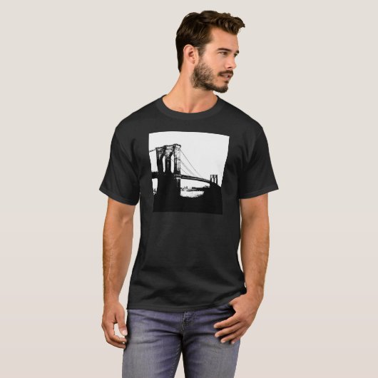  Brooklyn Bridge T-shirt (Voorkant volledig)