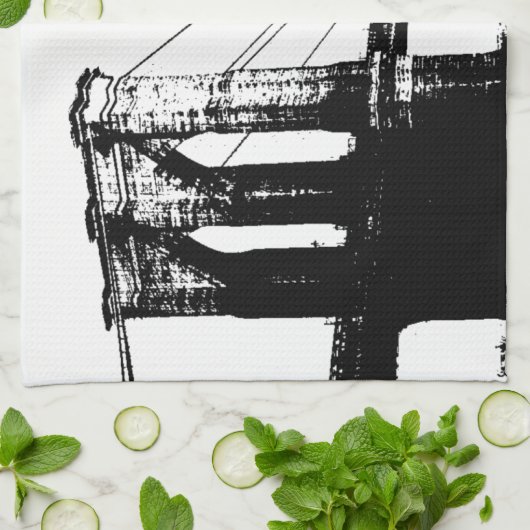  Brooklyn Bridge Theedoek (Gevouwen)