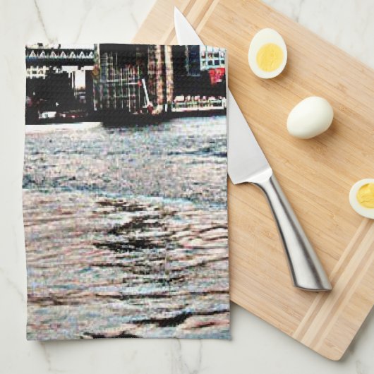 Brooklyn Bridge Theedoek (Quarter Fold)