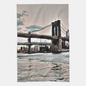 Brooklyn Bridge Theedoek (Verticaal)