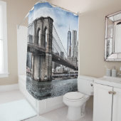 BROOKLYN BRIDGE TIJDENS DAGEN DOUCHEGORDIJN (In situ)