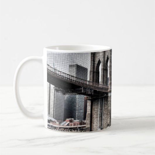 BROOKLYN BRIDGE TIJDENS DAGEN KOFFIEMOK (Links)