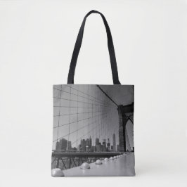 Brooklyn bridge tote bag