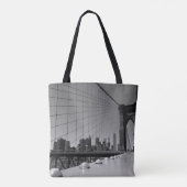 Brooklyn bridge tote bag (Achterkant)