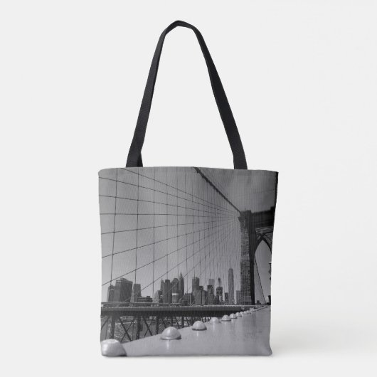 Brooklyn bridge tote bag (Achterkant)
