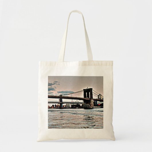 Brooklyn Bridge Tote Bag (Voorkant)