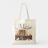 Brooklyn Bridge Tote Bag (Achterkant)