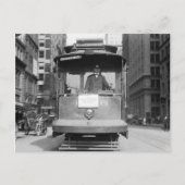 Brooklyn Bridge Trolley, 1915 Briefkaart (Voorkant)