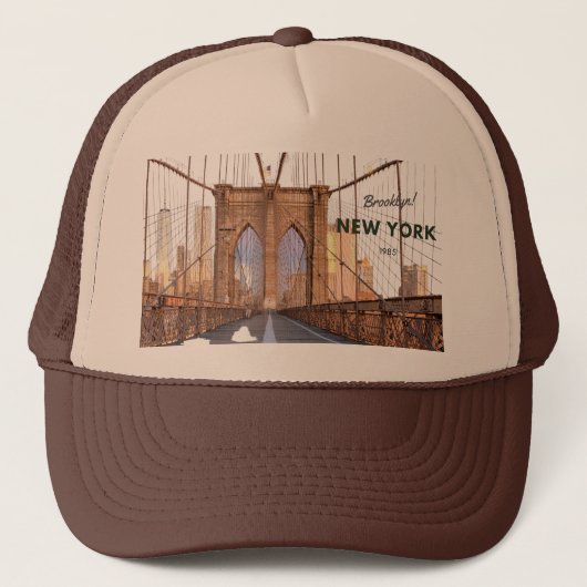 Brooklyn Bridge Trucker Pet (Voorkant)