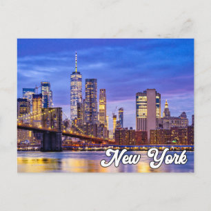 Brooklyn Bridge, Verenigde Staten Briefkaart