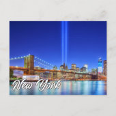 Brooklyn Bridge, Verenigde Staten Briefkaart (Voorkant)