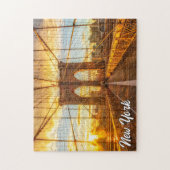 Brooklyn Bridge, Verenigde Staten Legpuzzel (Verticaal)