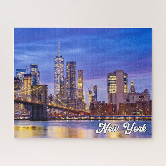 Brooklyn Bridge, Verenigde Staten Legpuzzel (Horizontaal)