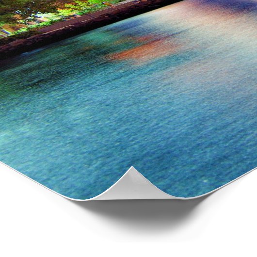 Brooklyn Bridge, Verenigde Staten Poster (Hoek)