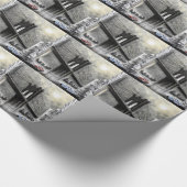 Brooklyn Bridge, Verenigde Staten van Amerika Cadeaupapier (Hoek)