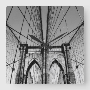 Brooklyn Bridge Vierkante Klok