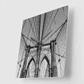 Brooklyn Bridge Vierkante Klok (Hoek)