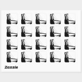  Brooklyn Bridge Vierkante Sticker (Vel)