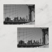 Brooklyn bridge visitekaartje (Voorkant / Achterkant)