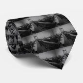  Brooklyn Bridge voor 1900 Stropdas (Opgerold)