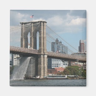 Brooklyn Bridge Waterfall Magneet