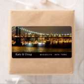 Brooklyn Bridge Wedding Labels (Insitu)