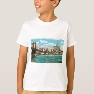 Brooklyn Bridge, Woolworth en Municipal... T-shirt