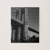 Brooklyn Bridge, zwart/wit Legpuzzel (Verticaal)
