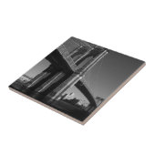 Brooklyn Bridge, zwart/wit Tegeltje (Zijkant)