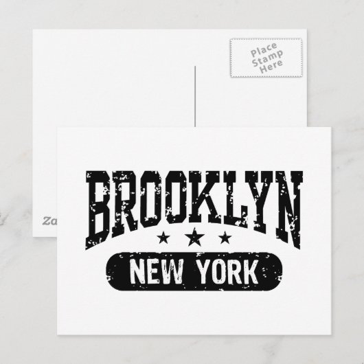 Brooklyn Briefkaart (Voorkant / Achterkant)