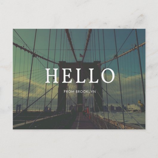 Brooklyn  briefkaart (Voorkant)