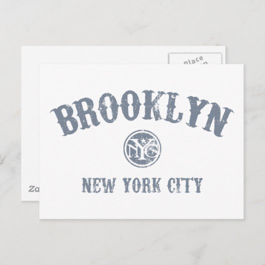*Brooklyn Briefkaart (Voorkant / Achterkant)