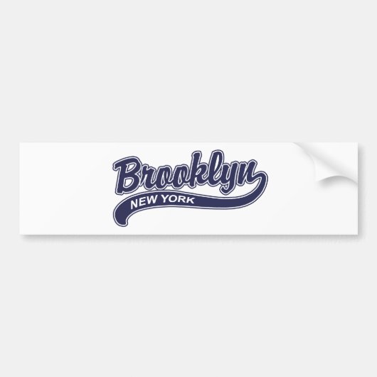 Brooklyn Bumpersticker (Voorkant)