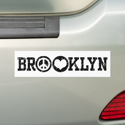 Brooklyn Bumpersticker (Op auto)