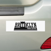 Brooklyn Bumpersticker (Op auto)