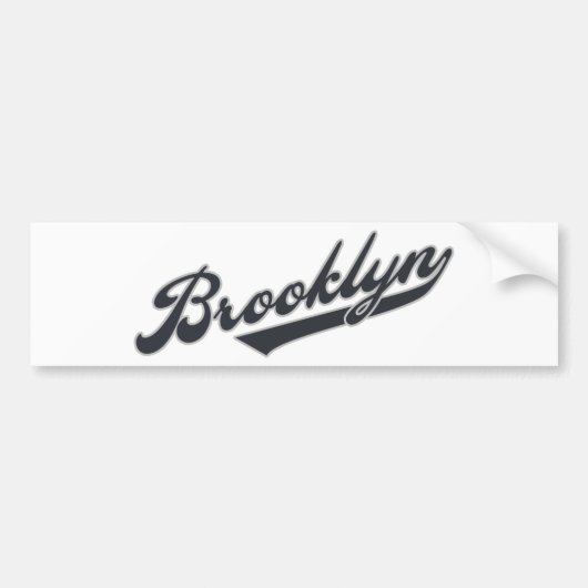 *Brooklyn Bumpersticker (Voorkant)