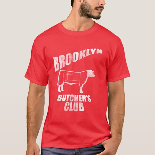 Brooklyn Butcher's Club T Shirt (Voorkant)