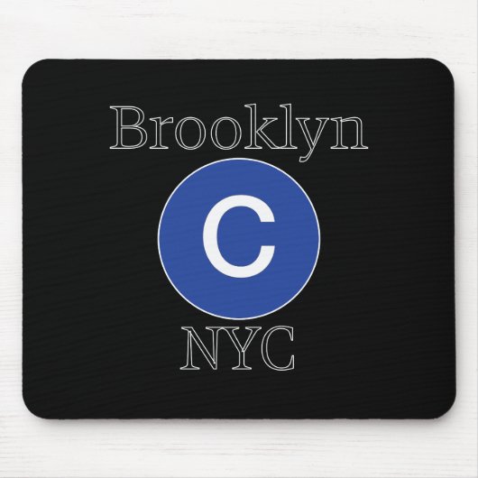 Brooklyn C Trein Muismat (Voorkant)