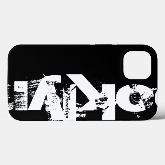 Brooklyn Case-Mate iPhone Case (Achterkant (horizontaal))