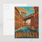 Brooklyn Charm: Vang de essentie hiermee Briefkaart (Voorkant / Achterkant)
