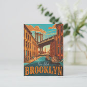 Brooklyn Charm: Vang de essentie hiermee Briefkaart (Staand voorkant)