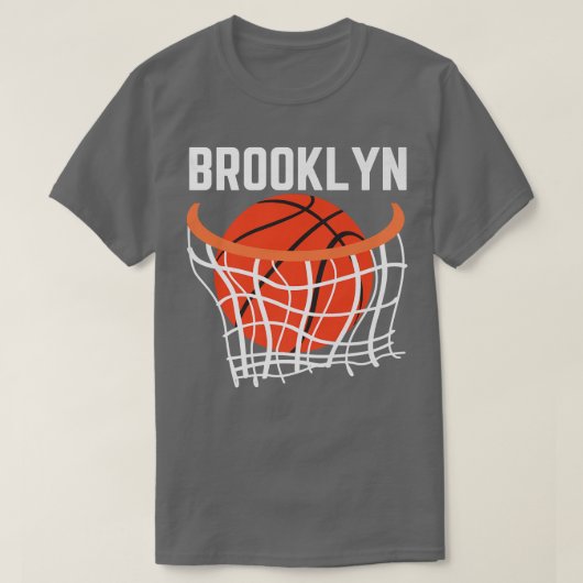 Brooklyn City new york basketball-net T-shirt (Design voorkant)