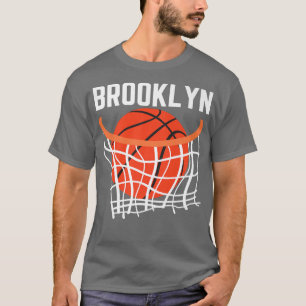 Brooklyn City new york basketball-net T-shirt