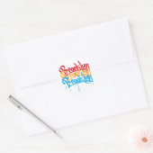 Brooklyn Colors Ronde Sticker (Envelop)
