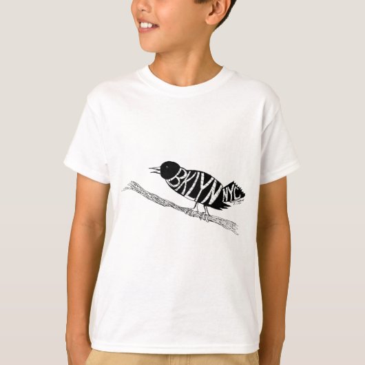 Brooklyn Crow T-shirt (Voorkant)