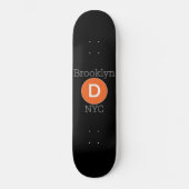 Brooklyn D Train Persoonlijk Skateboard (Voorkant)